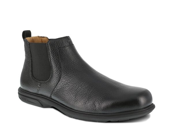 フローシャイム メンズ シューズ ブーツ・レインブーツ Tシャツ ブーツ Florsheim Loedin Steel Toe Work Boot Black ブラック
