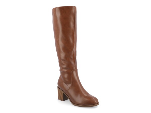ジュルネ コレクション レディース シューズ ブーツ・レインブーツ Journee Collection Romilly Boot Dark Brown ブラウン｜ReVida 店