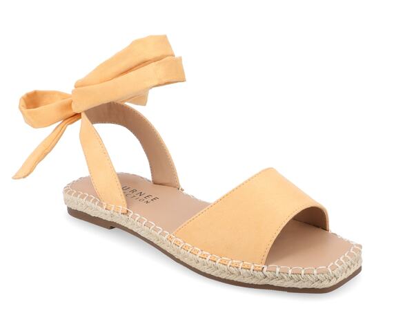 ジュルネ コレクション レディース シューズ サンダル Journee Collection Emelie Espadrille Sandal Orange オレンジ