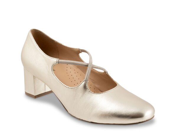 トロッターズ レディース シューズ パンプス Trotters Demi Pump Gold Metallic ゴールド