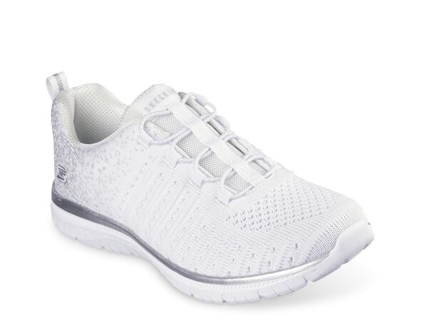 スケッチャーズ レディース シューズ スニーカー Skechers Virtue Lucent Slip-On Sneaker - Women\u0027s White 白いこと