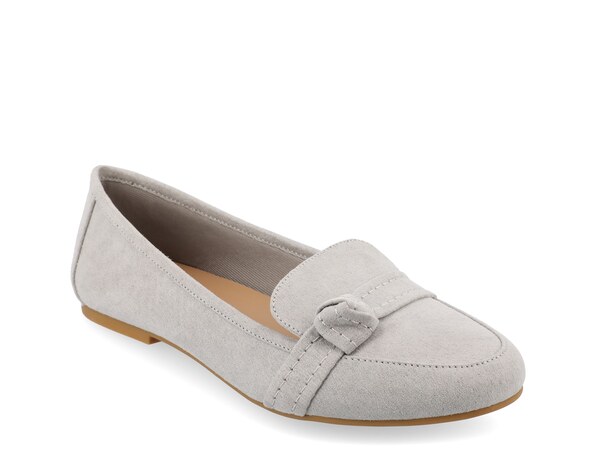 ジュルネ コレクション レディース シューズ スリッポン・ローファー Journee Collection Marci Loafer Grey グレー