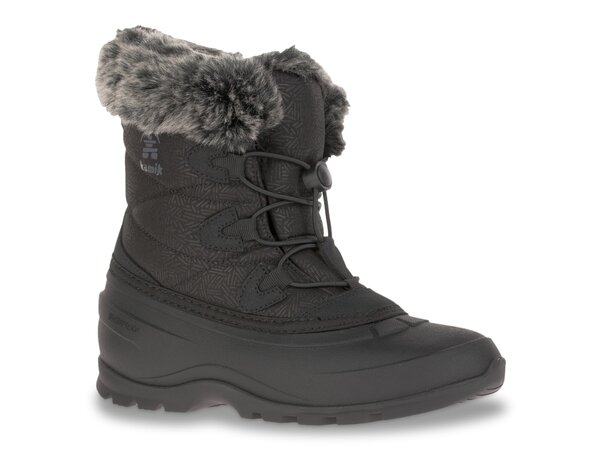 カミック レディース シューズ ブーツ・レインブーツ Kamik Momentum L2 Snow Bootie Black 黒いこと その他-レディース靴