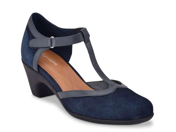 イージースピリット レディース シューズ パンプス Easy Spirit Cara Mary Jane Pump Navy 米国海軍