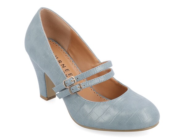 ジュルネ コレクション レディース シューズ パンプス Journee Collection Windy Mary Jane Pump Blue ブルー