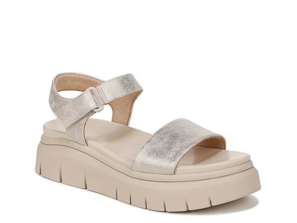 ソウルニュトライザー レディース シューズ サンダル SOUL Naturalizer Poppi Wedge Sandal Yellow イエロー｜ReVida 店