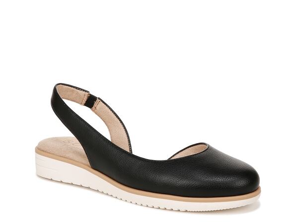 ソウルニュトライザー レディース シューズ スリッポン・ローファー SOUL Naturalizer Idea Wedge Slip-On Black ブラック