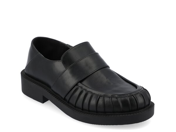 ジュルネ コレクション レディース シューズ スリッポン・ローファー Journee Collection Lakenn Loafer Black ブラック