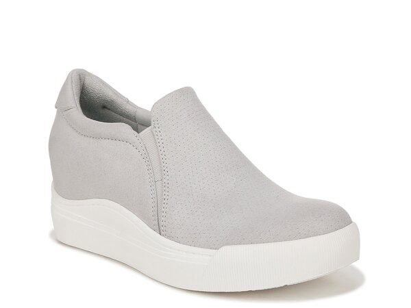 ドクター・ショール レディース シューズ スニーカー Dr. Scholl's Time Off Wedge Sneaker Grey グレー