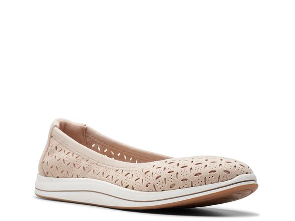 クラークス レディース シューズ スリッポン・ローファー Clarks Breeze Roam Slip-On Sand 真砂 靴-レディース靴
