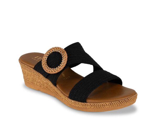 イタリアンシューメーカー レディース シューズ サンダル Italian Shoemakers Grania Sandal Black ブラック｜ReVida 店