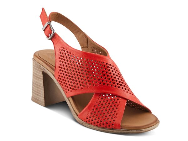 スプリングステップ レディース シューズ サンダル Spring Step Luanca Sandal Red レッド｜ReVida 店