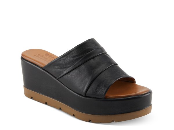 スプリングステップ レディース シューズ サンダル Spring Step Allerton Wedge Sandal Black ブラック 26,838円