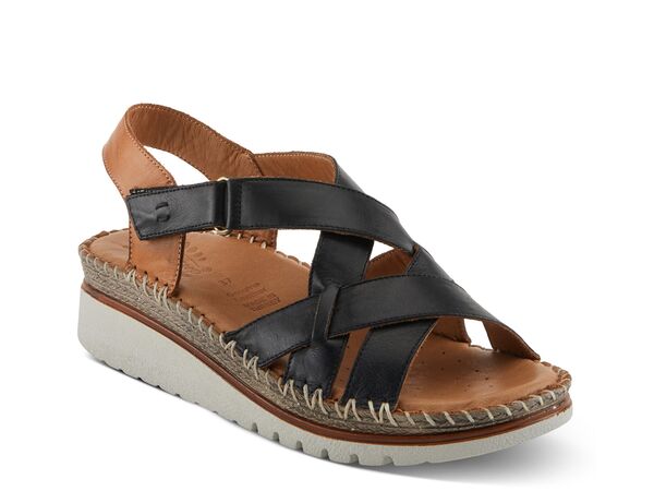 スプリングステップ レディース シューズ サンダル Spring Step Migula Wedge Sandal Black ブラック