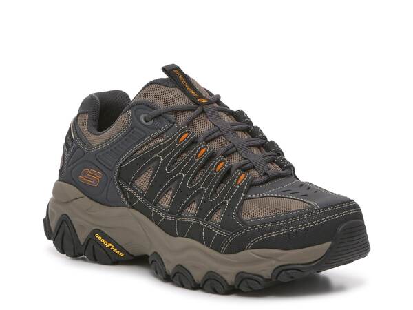 スケッチャーズ メンズ シューズ スニーカー Skechers Afterburn 2.0 Sneaker - Men's Taupe/Charcoal/Black ブラック