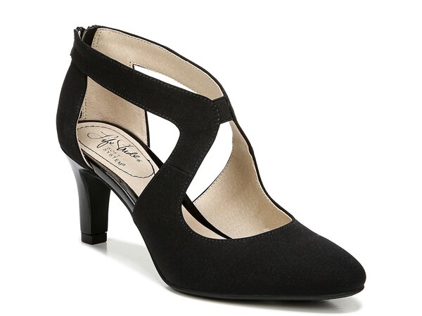 ライフストライド レディース シューズ パンプス LifeStride Giovanna 2 Pump Black Fabric ブラック｜ReVida 店
