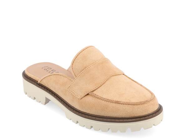 ジュルネ コレクション レディース シューズ スリッポン・ローファー Journee Collection Mycah Mule Tan タン
