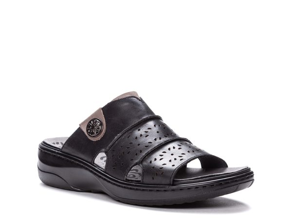 プロペット レディース シューズ サンダル Propet Gertie Slide Sandal Black ブラック