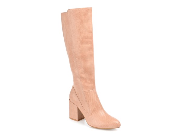 ジュルネ コレクション レディース シューズ ブーツ・レインブーツ Journee Collection Tavia Wide Calf Boot Light Pink ピンク