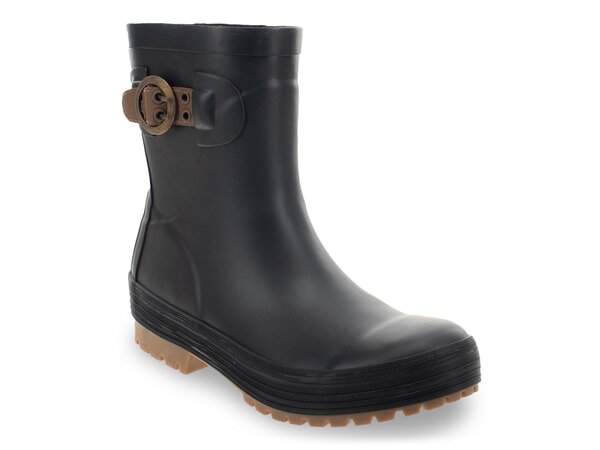 チョーカ レディース シューズ ブーツ・レインブーツ Chooka Everyday Mid Rain Boot Black 黒いこと ブーツ-その他-レディース靴