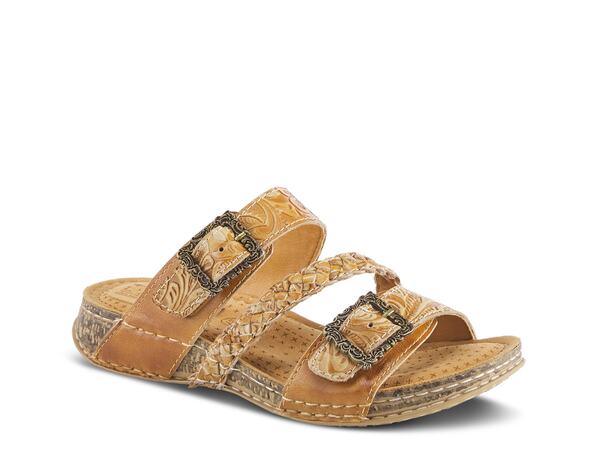 スプリングステップ レディース シューズ サンダル プラットフォーム L'Artiste by Spring Step Astra Platform Sandal Tan タン