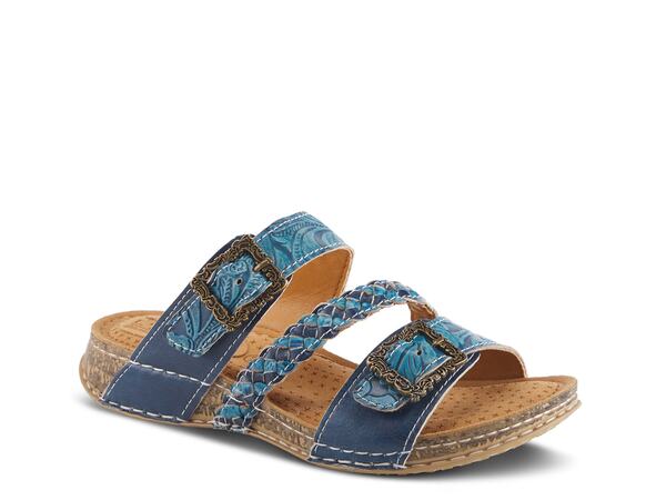 スプリングステップ レディース シューズ サンダル プラットフォーム L'Artiste by Spring Step Astra Platform Sandal Blue ブルー
