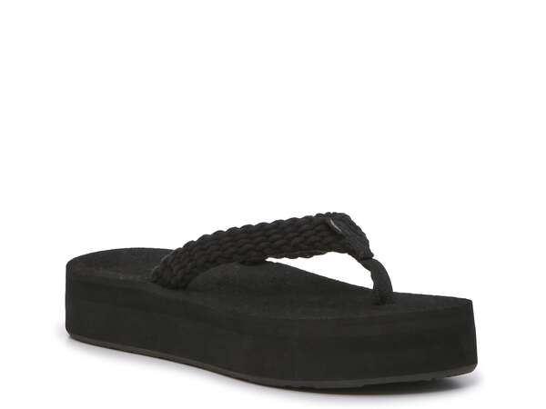 ロキシー レディース シューズ サンダル プラットフォーム Roxy Tidepool Platform Sandal Black ブラック