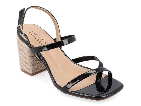 ジュルネ コレクション レディース シューズ サンダル Journee Collection Olivina Sandal Black ブラック