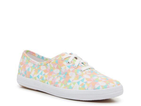 ケッズ レディース シューズ スニーカー Keds Champion Sneaker - Women Multicolor Geometric Print マルチカラー