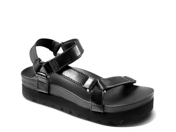 リーフ レディース シューズ サンダル プラットフォーム Reef Cushion Rem Hi Platform Sandal Black ブラック