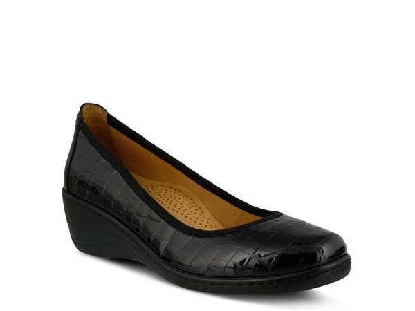 スプリングステップ レディース シューズ パンプス Spring Step Kartii Wedge Pump Black ブラック
