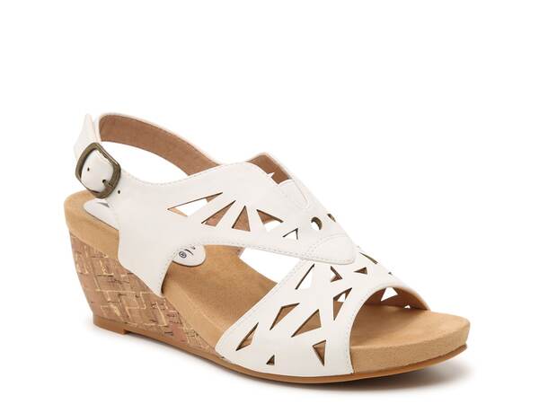 ベリーニ レディース シューズ サンダル Bellini Beauty Wedge Sandal White ホワイト｜ReVida 店