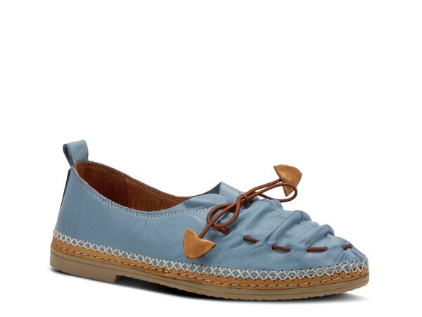 スプリングステップ レディース シューズ スリッポン・ローファー Spring Step Berna Slip-On Blue ブルー