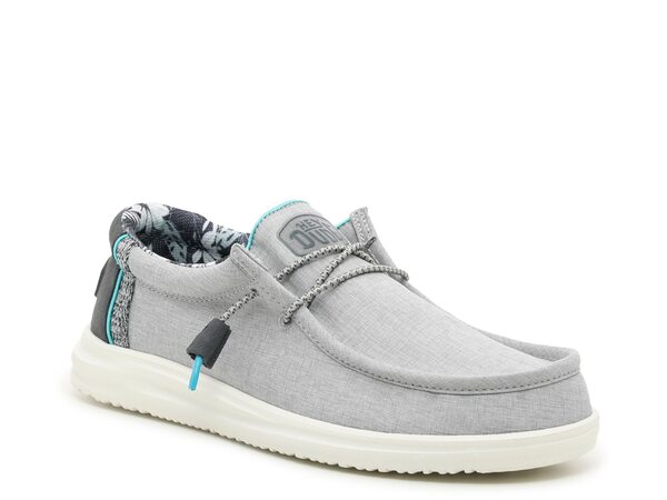 ヘイデュード メンズ シューズ スニーカー Hey Dude Wally H20 Slip-On Sneaker - Men's Light Grey グレー|ReVida 店