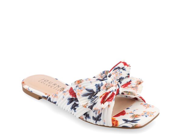 ジュルネ コレクション レディース シューズ サンダル Journee Collection Serlina Slide Sandal Multicolor Dark Floral マルチカラー｜ReVida 店