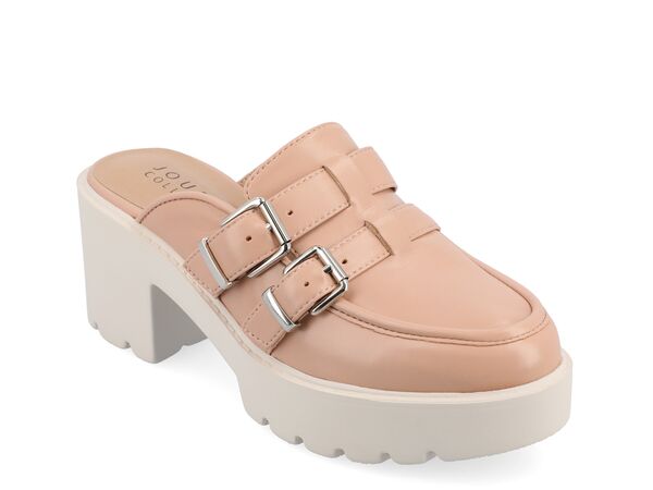 ジュルネ コレクション レディース シューズ サンダル Journee Collection Brydie Clog Light Pink ピンク