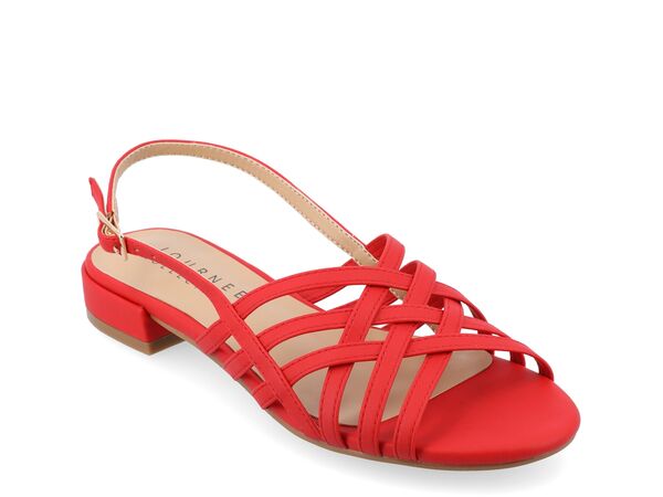 ジュルネ コレクション レディース シューズ サンダル Journee Collection Cassandra Sandal Red レッド