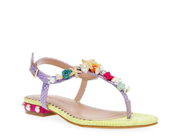 ベッツィジョンソン レディース シューズ サンダル Betsey Johnson Rhianna Sandal Lavender Multicolor ラベンダー|ReVida 店