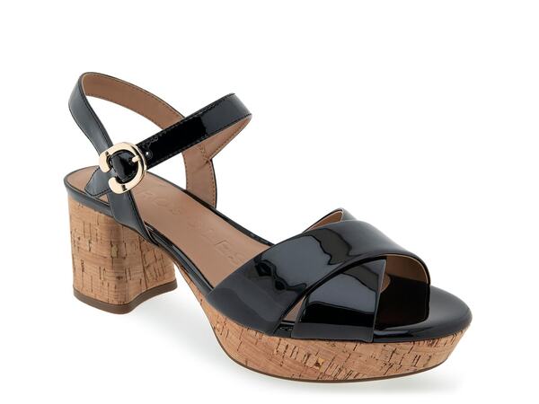 エアロソールズ レディース シューズ サンダル プラットフォーム Aerosoles Cosmos Platform Sandal Grey グレー｜ReVida 店
