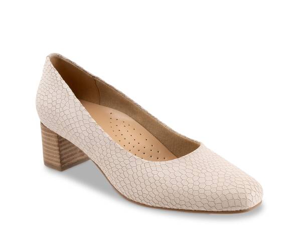 トロッターズ レディース シューズ パンプス Trotters Daria Pump Off White Snake Print 象牙色