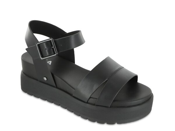 ミア レディース シューズ サンダル プラットフォーム Mia Maya Platform Sandal Black ブラック|ReVida 店