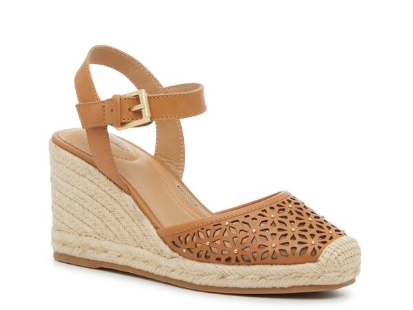 ハッシュパピー レディース シューズ サンダル Hush Puppies Rottie Espadrille Wedge Sandal Cognac
