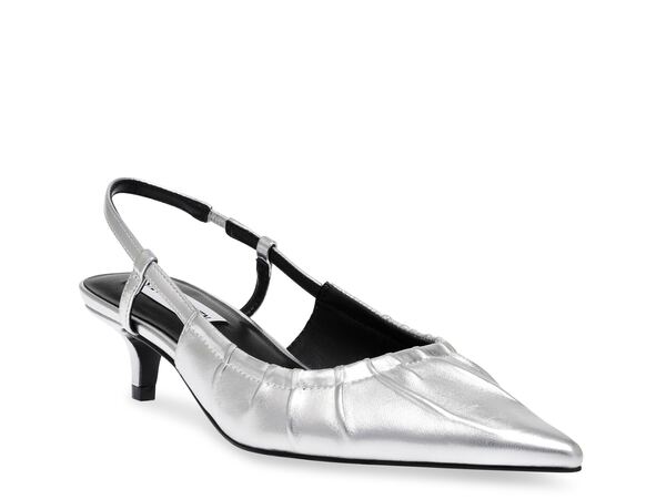 スティーブ マデン レディース シューズ パンプス Steve Madden Syrie Pump Silver Metallic シルバー|ReVida 店