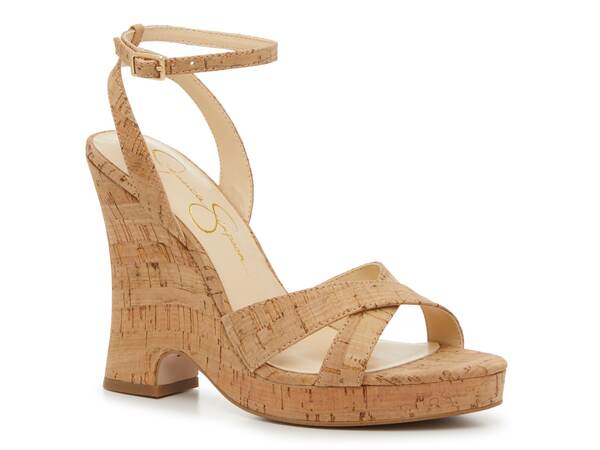 ジェシカシンプソン レディース シューズ サンダル Jessica Simpson Onawa Sandal Natural Beige Cork ベージュ