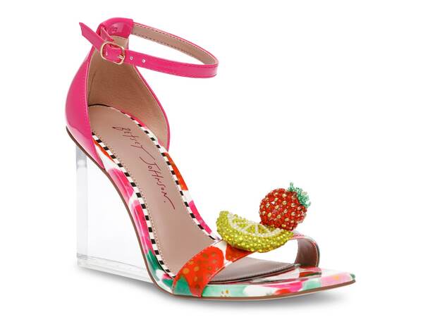 ベッツィジョンソン レディース シューズ サンダル Betsey Johnson Harlen Sandal Berry Multicolor マルチカラー