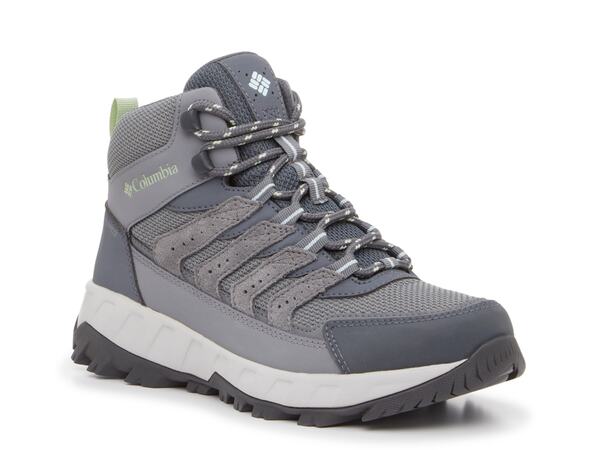 コロンビア レディース シューズ ブーツ・レインブーツ Columbia Strata Hiking Boot Grey Steel グレー|ReVida 店
