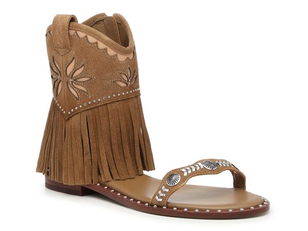 アッシュ レディース シューズ サンダル ASH Paquito Sandal Antelope Brown ブラウン｜ReVida 店