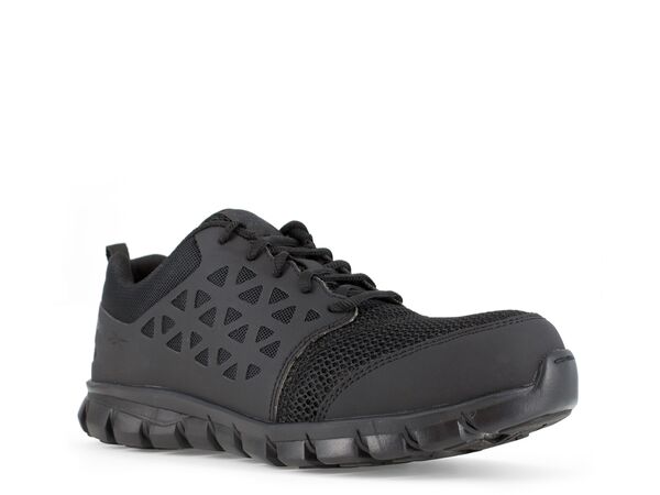 リーボック レディース シューズ スニーカー Reebok Work Sublite Cushion Composite Toe Work Sneaker Black 黒いこと