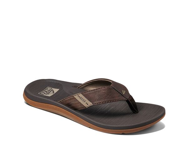リーフ メンズ シューズ サンダル Reef Santa Ana Flip Flop Dark Brown ブラウン｜ReVida 店