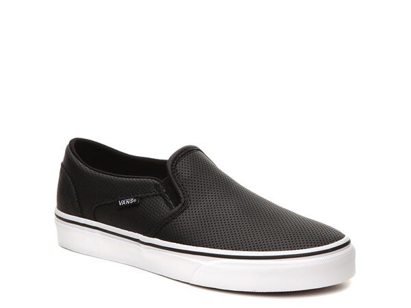 バンズ レディース シューズ スニーカー Vans Asher Slip-On Sneaker - Women's Black ブラック 15,696円